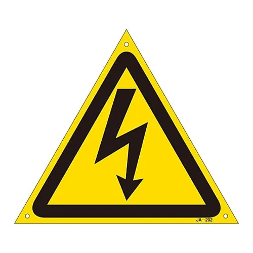 61-3380-01 JIS Safety Mark (Warning) JA-202L 391202