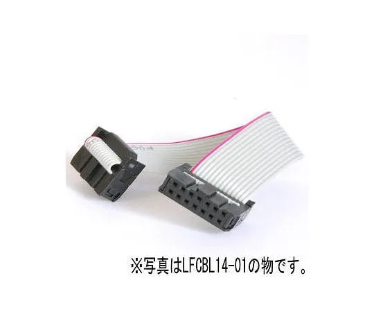 63-3103-51 Flat cable with 6-Pin MIL Connector 10 cm LFCBL06-01