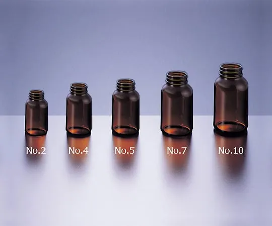 61-0149-96 Lightweight Standards Bottle (Amber) No.2 100 Pcs