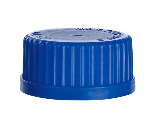 3-6007-01 Medium Bottle Replacement Cap Cap (Blue) 140℃ GL45 2070UPP/B