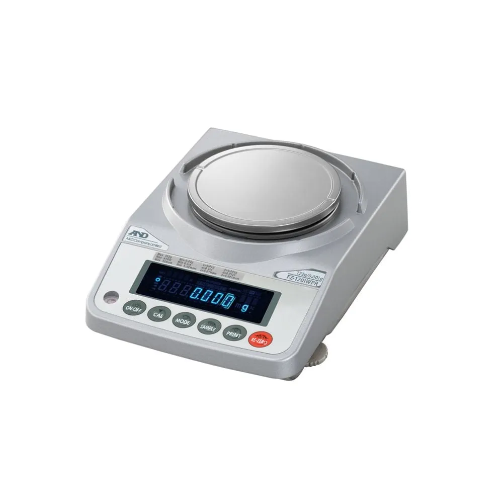 61-4673-91 Dustproof, Waterproof Built-In Calibration Weight General Purpose Balance with Test FZ-120Iwpr FZ120IWPR-JA