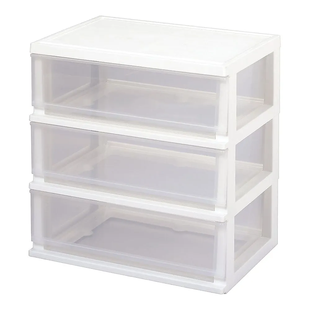 63-5697-72 Simple Chest 3-Level White DSN0201