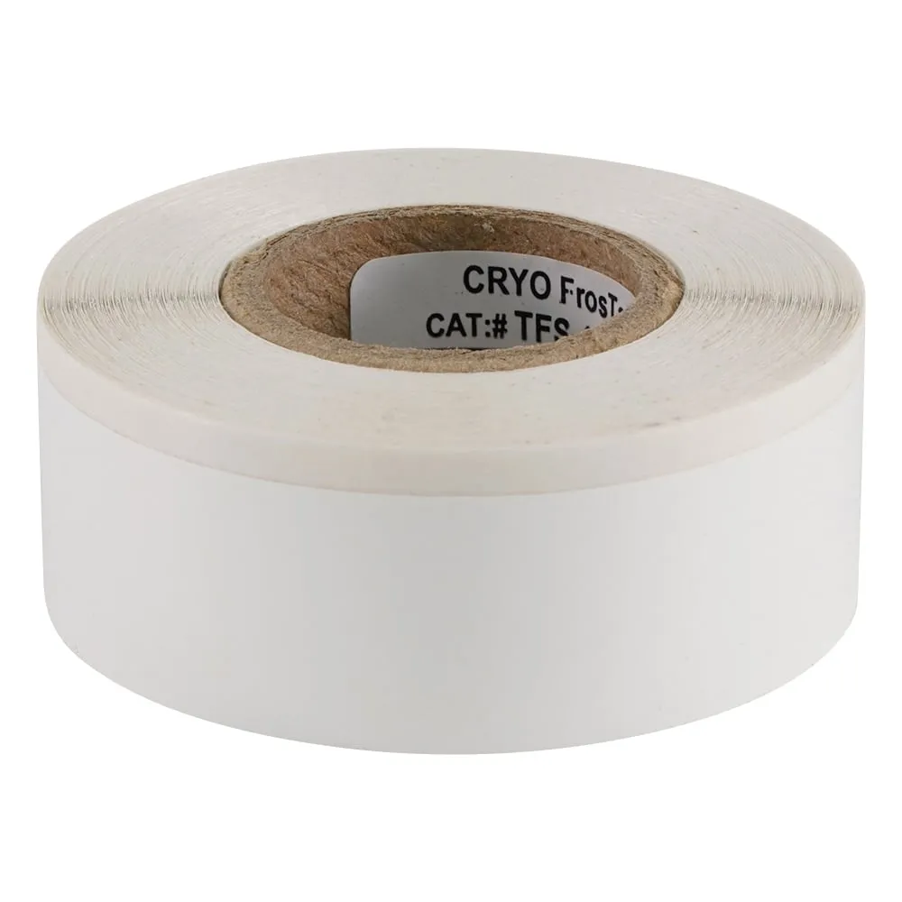 3-8710-01 Tape For Freezing Container 19mm x 15m White TFS-19C1-50WH