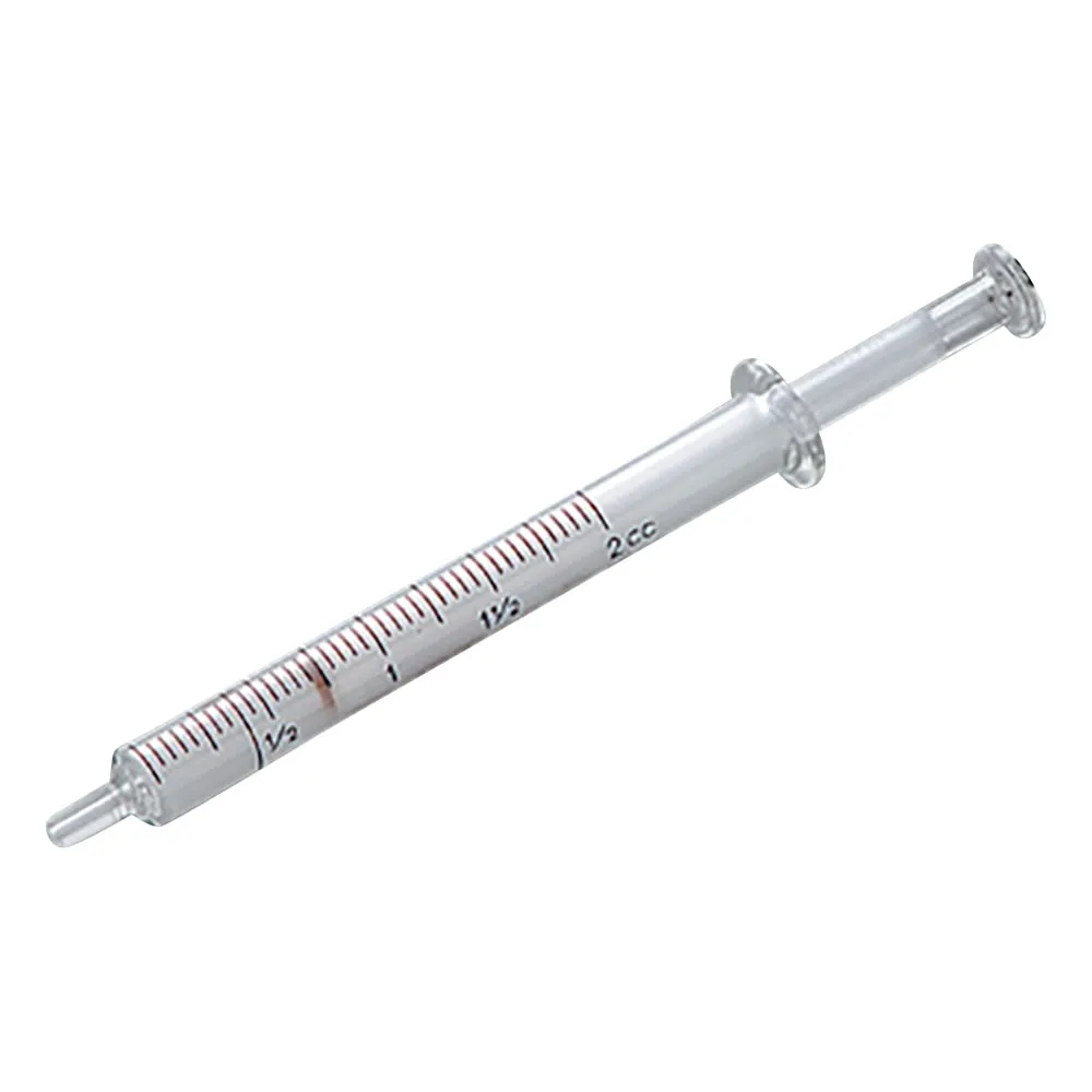 2-5634-01 VAN White Hard Injection Syringe (For Tuberculin) 0.25mL 02563401