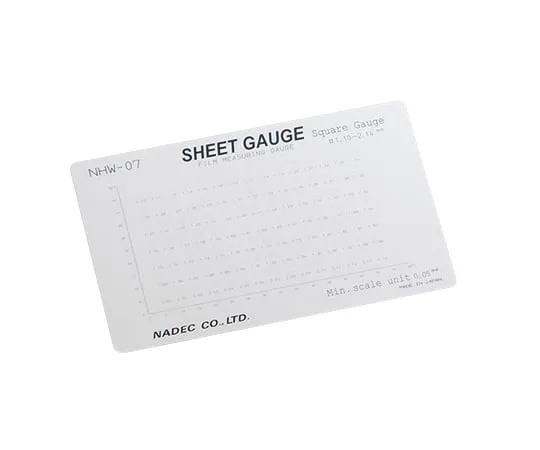 2-5607-07 Microscope Scale (seat gauge) Square Gauge NHW-07