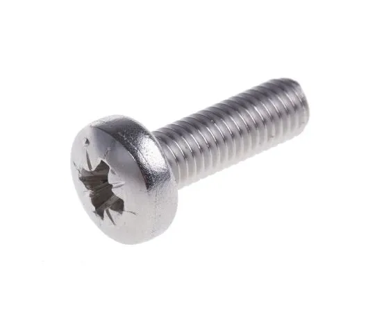 63-4582-46 RS PRO, M5 Pan Head, 16mm Stainless Steel Pozidriv A4 316 Plain 190-563