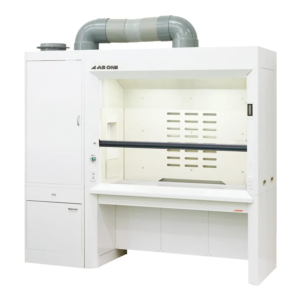 3-3928-21 Fume Hood (Dry Type Scrubber Horizontal Type) Standard 1900 x 830 x 2250 mm ABS-1200UC