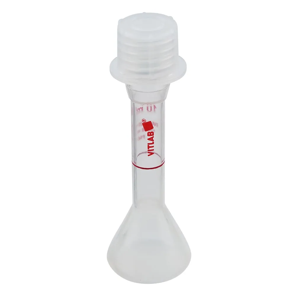 5-5362-07 EM Euro PMP Volumetric Flask (With Cap) Clear 10mL 677895