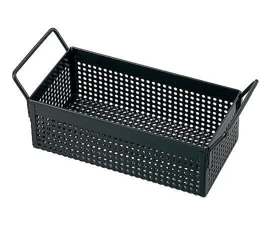 2-313-03　Chemical-Resistant Fluorine Coating Cleaning Basket Large