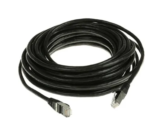 63-4645-67 RS PRO Black PVC Cat5e Cable F/UTP, 10m Male RJ45/Male RJ45 Terminated 556-926