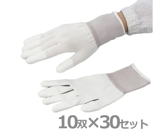 1-2263-61 ASPURE PU Coat Gloves Over Lock Fingertip Coat LL Large Box 300 Pairs