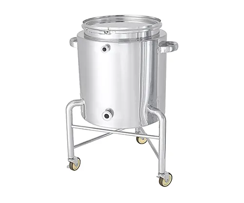 61-0751-02 Gradient Bottom Type Stainless Steel Jacket Container Hand Type with Leg KTT-CTL-J-L-30 with L Type Silicone Packing 20L KTT-CTL-J-L-30