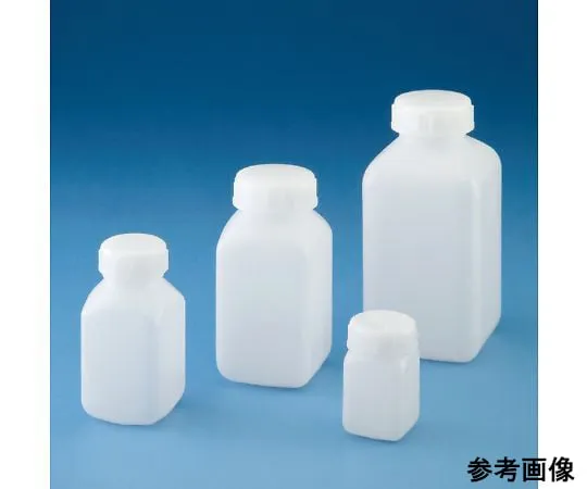 65-9036-57 Standard Bottle Square Wide Mouth (Natural) 100mL Sterilized 200pcs 1130-01