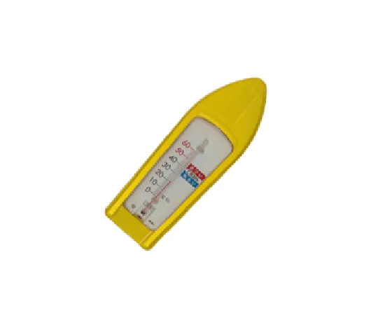 61-0017-13 Thermometer for Bath Boat Form Yellow