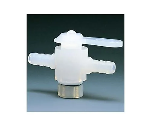 61-3537-54 PFA Two-Way Valve Hose Port Type 6φ NR1402-01