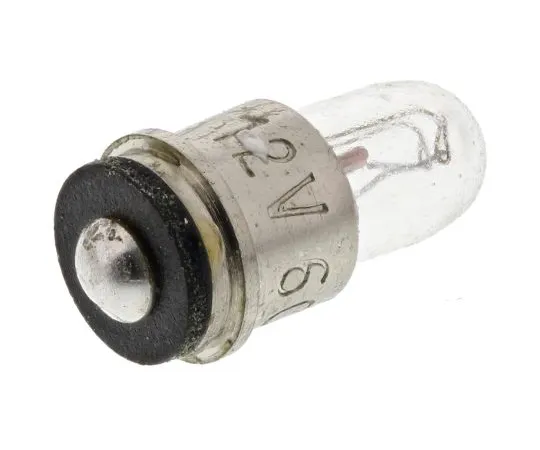 63-4648-08 Midget Flange Indicator Light, Clear, 12 V, 60 mA, 10000h 564-425