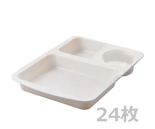8-3161-61　［Discontinued］Disposable  Container Care Tray For 0.7/1/1.5L 24 Sheets