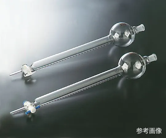 3-9602-01 Flash Chromatograph Tube (With Teflon (R) Cock) Flask Capacity 100mL 2431-01