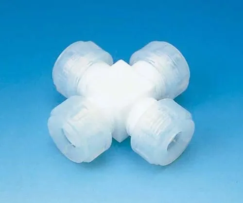61-4380-20 PTFE Connection Joint Cross Type 6φ F-2057-01