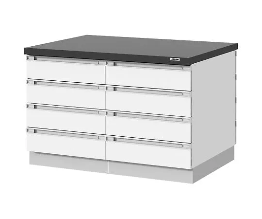 4-3340-01 Central Laboratory Table (Wooden, D = 900 mm Type) 1200 x 900 x 800 mm SIO-1290