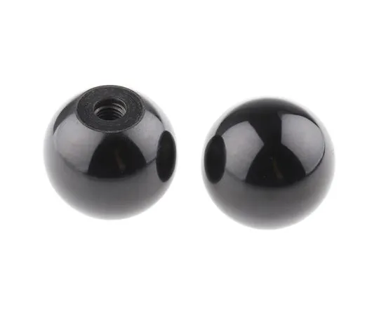 63-4651-60 RS PRO Black Ball Clamping Knob, M10 686-058