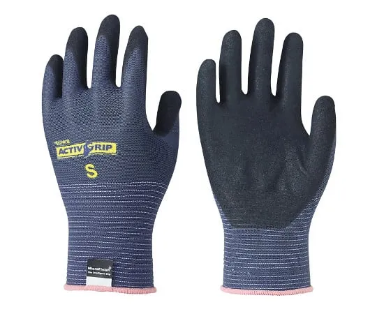 1-7203-01 Grip Gloves (Active Grip) Nitrile Rubber S 1 Pair 581