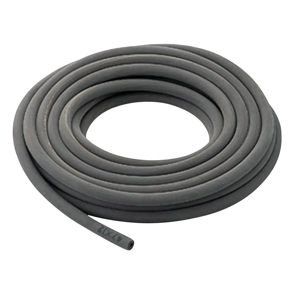 6-590-23 Vacuum Rubber Tube (Cloth Rolled Finish Processing) Natural Rubber 50 x 100