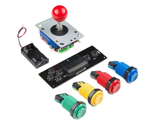 63-3043-87　［Discontinued］SparkFun micro:arcade kit　KIT-14218