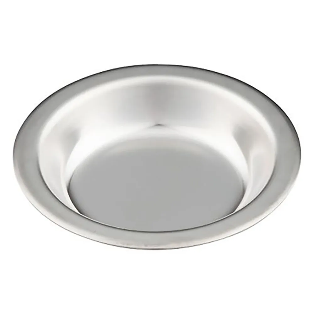 4-1382-01 Stainless round plate Flat Edge 40 mm FE40
