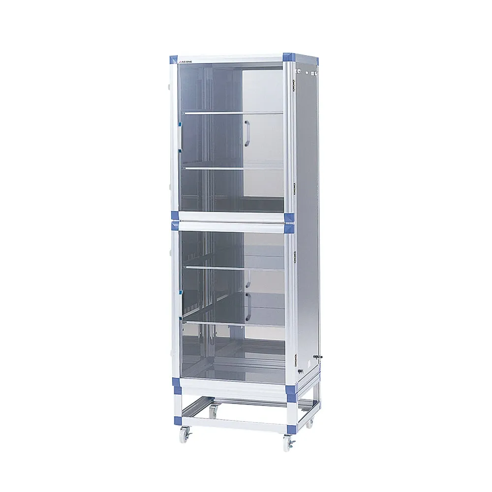 4-2391-01 Gas Substitution Desiccator (SUS/Magnet Packing Door Specification) 574 x 517 x 1765 mm GDM-SS