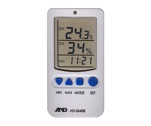 61-4672-74-20 Thermo-hygrometer (with Alarm) with Calibration Certificate AD-5640B