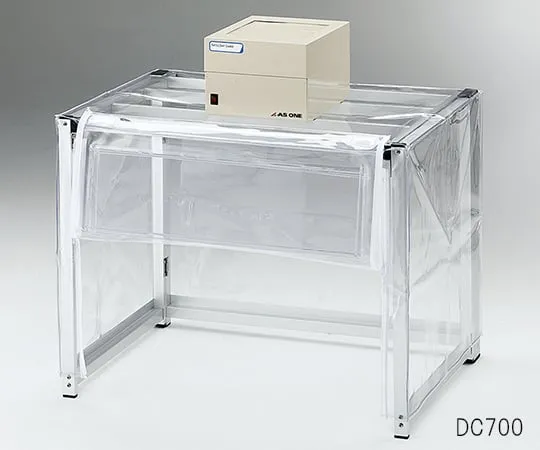 3-6789-01 Folding Powder Measuring Draft with 1 Fan Unit 700 x 500 x 550 (700) DC700