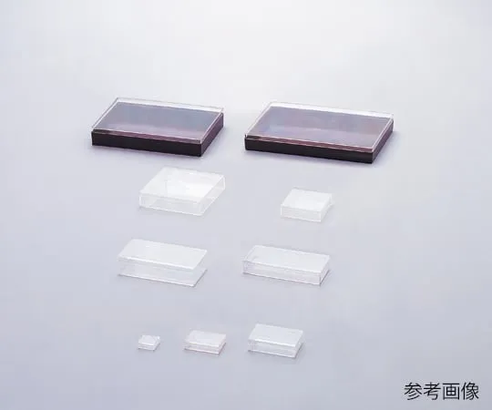 4-354-20 Styrene Square Type Case (Name Laser Engraving Service) No.20 10 Pieces
