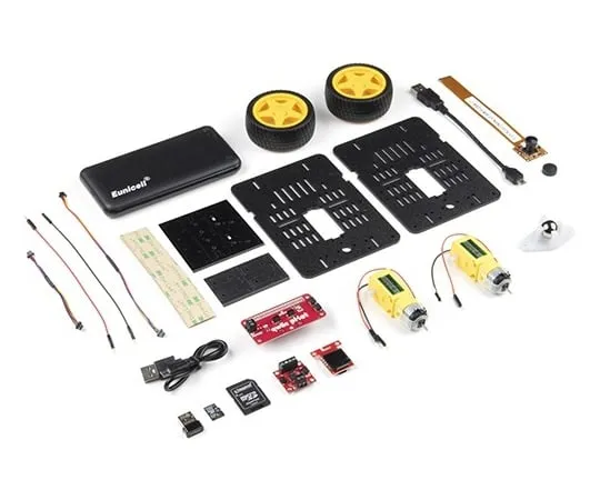 67-0424-84　［Discontinued］SparkFun JetBot AI Kit v3.0 (Without Jetson Nano)　KIT-18487