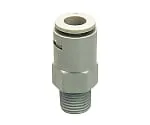 61-7643-03 Tube Fitting Chemical Straight R1/8 Clean Package APC4-01-C