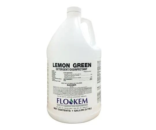 3-9487-01　［Discontinued］EPA-Certified Bacteria Removing Agent Lemon Green 3.78L