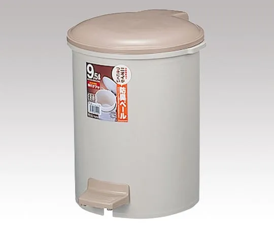 1-7019-01　［Discontinued］Deodorant Pedal Pail 9．5L with Inner Bucket　6338