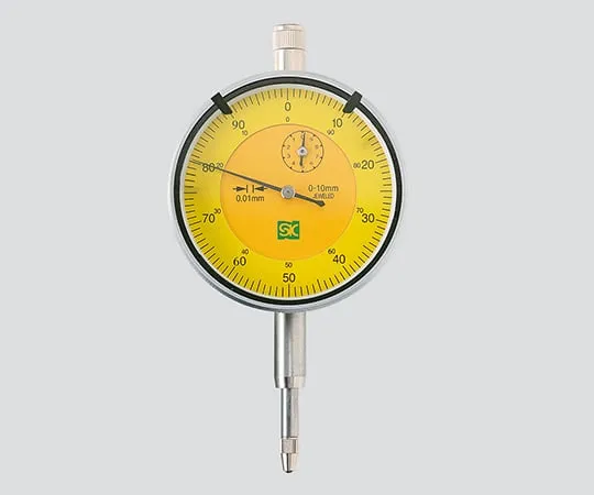 3-6036-02 Standard Form Dial Gauge Yellow (With Stone Bearing) DI-1058