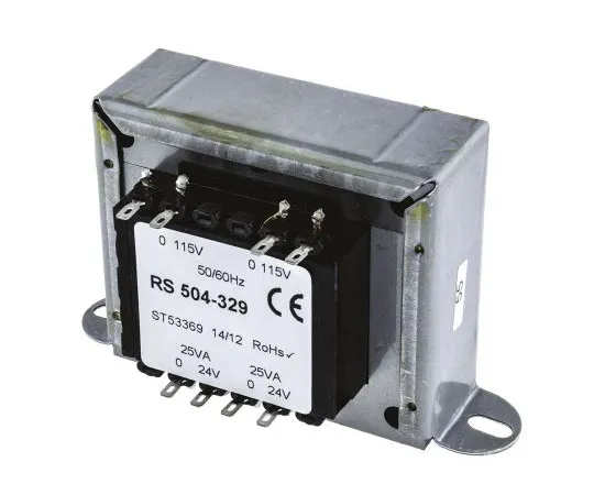 63-4636-50 RS PRO 50VA 2 Output Chassis Mounting Transformer, 24V ac 504-329