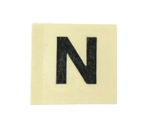 61-7398-05 Character Seal Black N 15mm CL15B-N