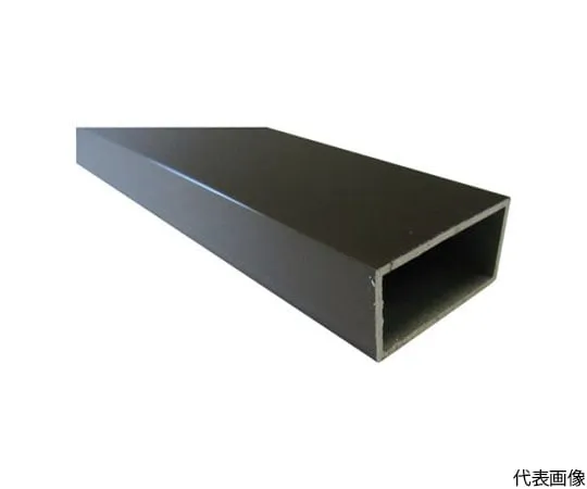 64-5004-68　［Discontinued］Aluminum Square Pipe 30 x 15 x 1.5 Bronze 3.65 m　FB132BS