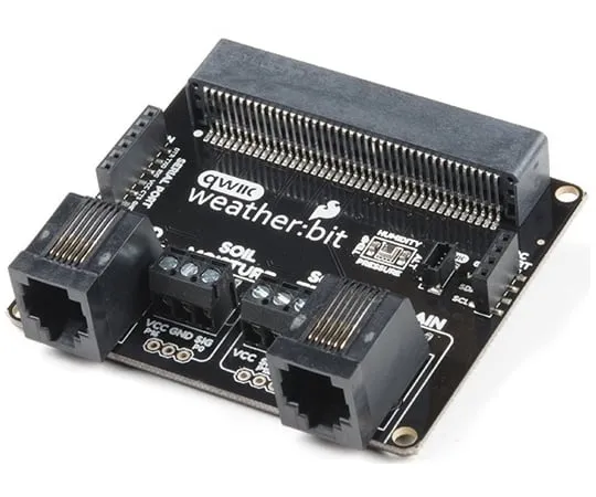 67-0422-94 SparkFun weather:bit - micro:bit Carrier Board (Qwiic) DEV-15837