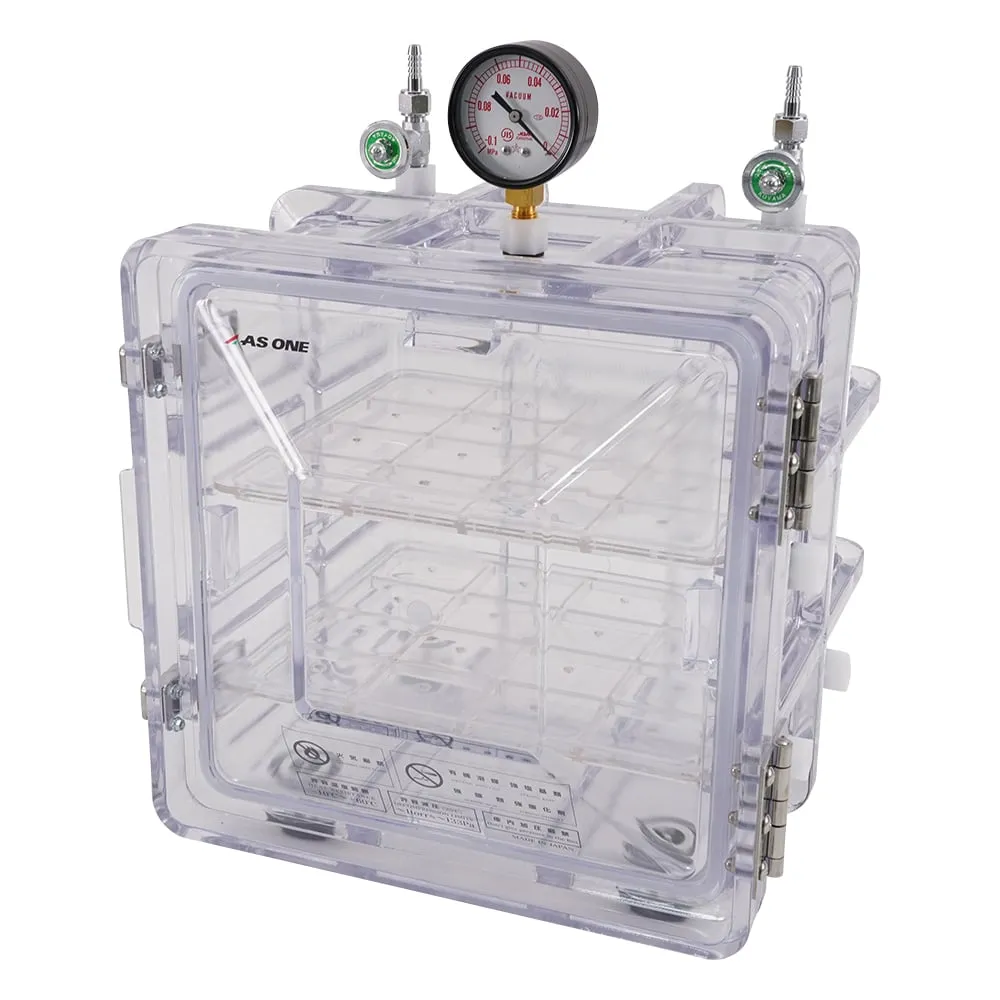 1-6158-01-20 Molded Vacuum Desiccator 300 x 287 x 325 mm with Calibration Certificate MVD-100