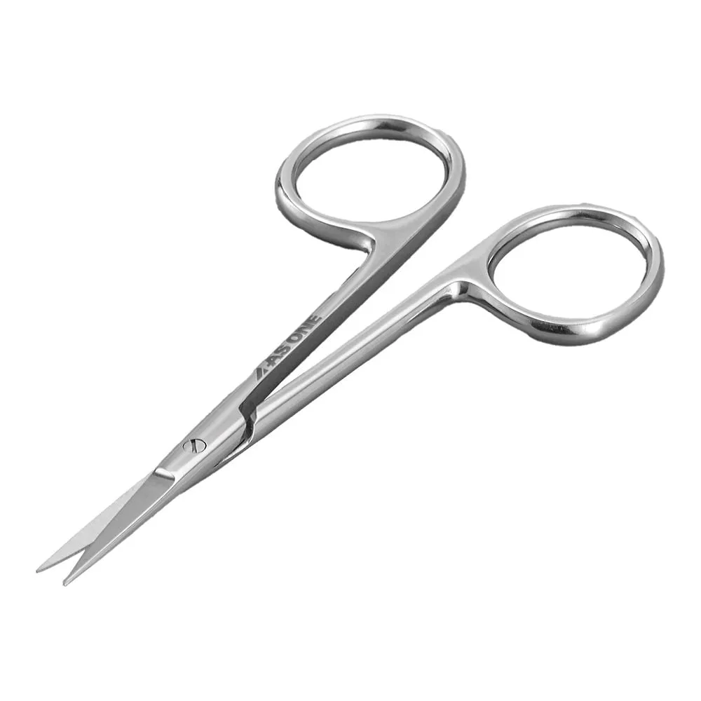 51-0037-01　［Discontinued］Stainless Steel Scissors Double Blade AS-S-03 1 Piece
