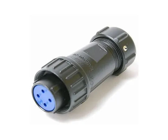 63-3151-39 NJW Plug Waterproof Type (Shell φ 16/8 poles) NJW-168-PF9