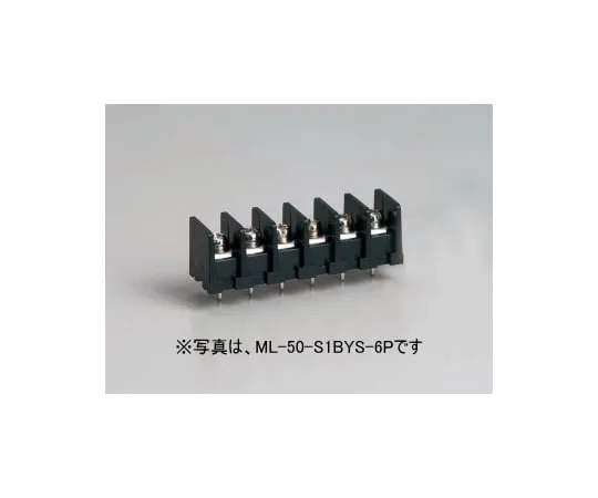 63-3129-61 Penetrating Terminal Block 2 poles 250 V -15 A semis Screws for printed circuit boards ML-50-S1BYS-2P