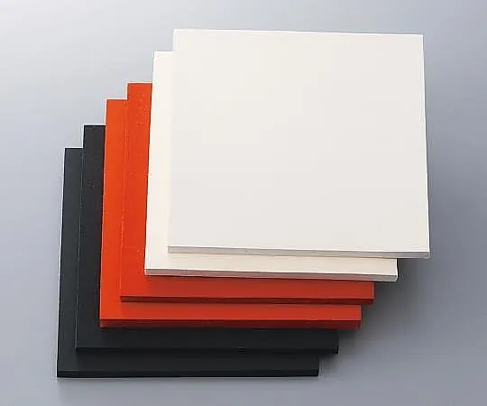 3-2299-01 Silicone Sponge Sheet (Denaturation) Low Hardness without Skin At Both Sides 500 x 500 x 1mm SE-200--500-1