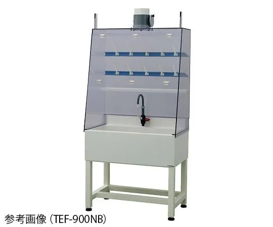 4-3317-01 Tabletop Hood For Sink (for PVC Sink/AIIP) with Beaker Hook 616 x 500 x 1228 mm TEF-600NB