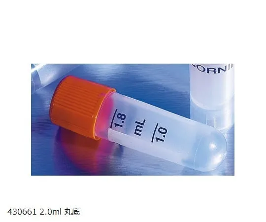 61-4692-54 Cryogenic Vial, Outside Screw Cap Round-Bottom 2.0mL 430661