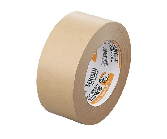 3-1765-01 SEKISUI Kraft Paper Tape 50mm x 50m x 0.14mm No.500